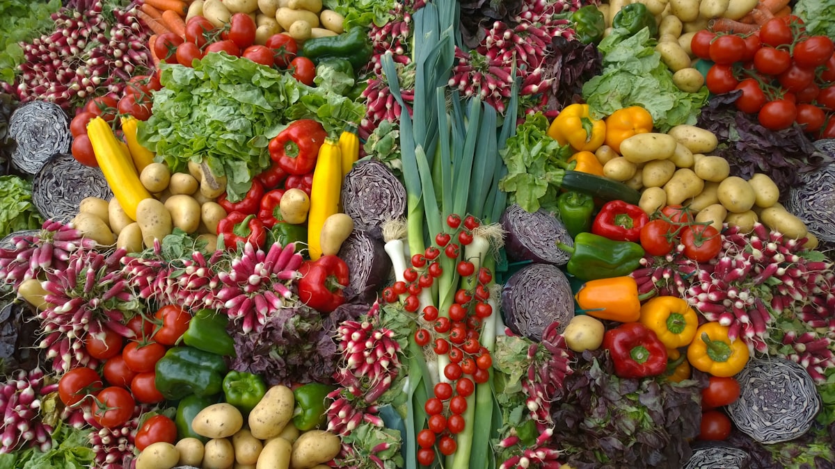 Komponen nutrisi seimbang dalam satu piring